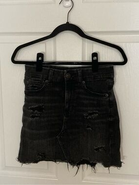American Eagle black Jean skirt